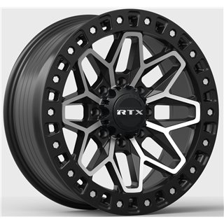 RTX | Zion ET20 - Gloss Black Machined RTX Custom Wheels