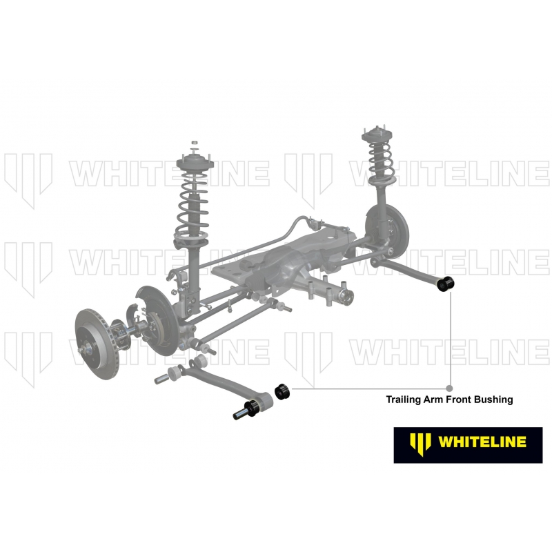 Whiteline | Suspension Trailing Arm Bushing Lower Front - Saab / Subaru 1993-2008 Whiteline Bushings & Mounts