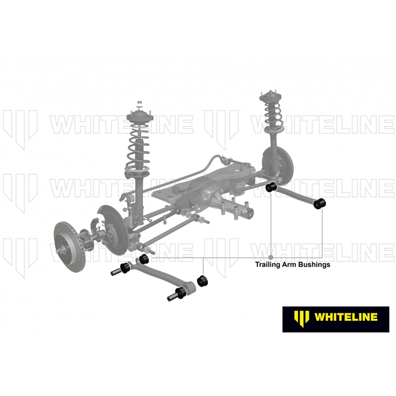 Whiteline | Suspension Trailing Arm Bushing Lower Rear - Hyundai / Lexus / Toyota 1986-2010 Whiteline Bushings & Mounts