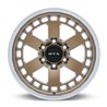 RTX | Ozark ET0 - Bronze satiné rebord machiné