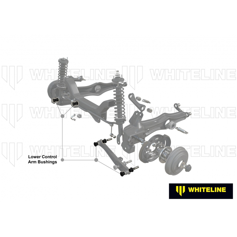 Whiteline | Suspension Control Arm Bushing Lower Inner/Outer Rear - Integra / Civic / CRX 1988-2001 Whiteline Bushings & Mounts