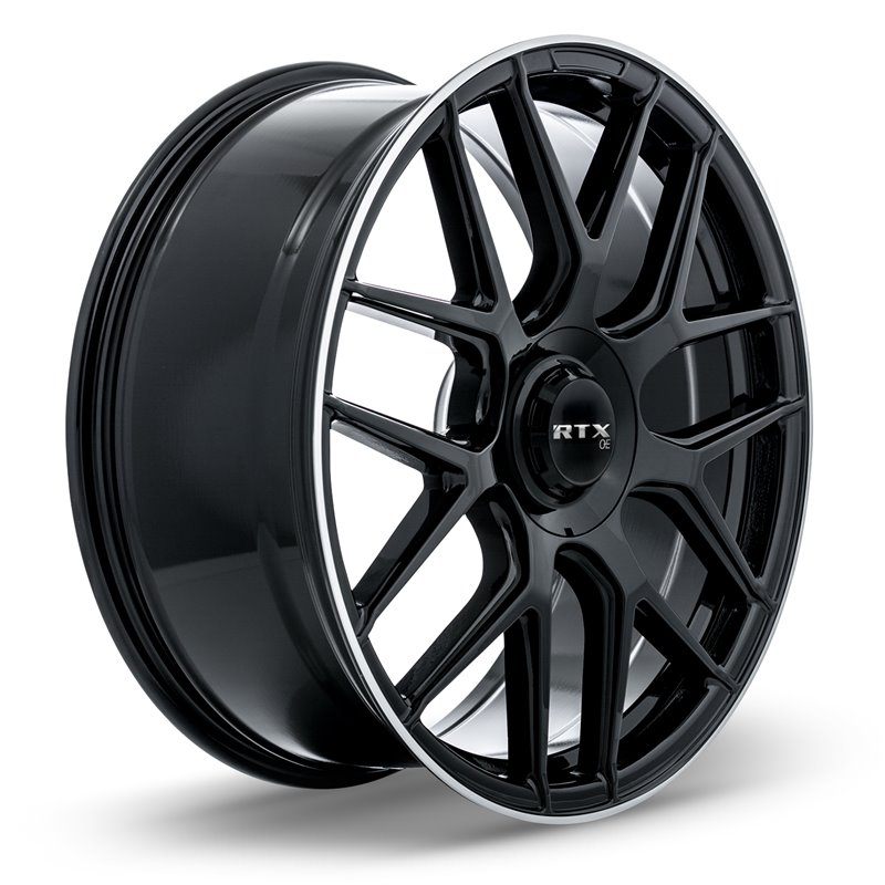 RTX | Leonburg ET38 - Gloss Black with Machined Edge RTX Custom Wheels
