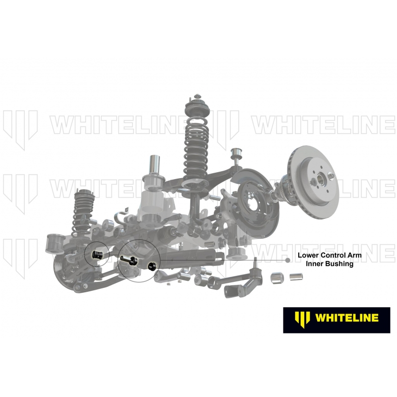 Whiteline | Suspension Control Arm Bushing Lower Inner Rear - Lancer 2.0L / 2.4L 2003-2008 Whiteline Bushings & Mounts