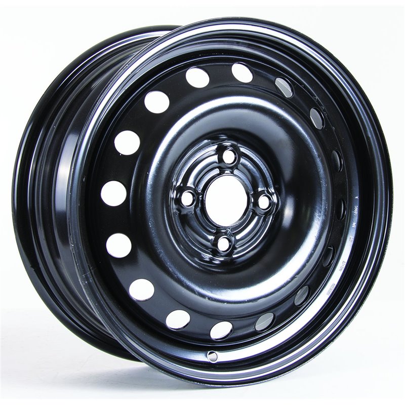 RTX | Steel Wheel 15x6 4x100 ET45 Black RTX Steel Wheels