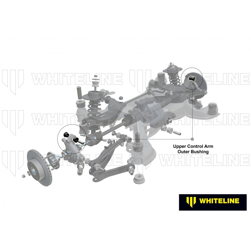 Whiteline | Suspension Control Arm Bushing Upper Outer Rear - BMW 2005-2015 Whiteline Bushing & Support