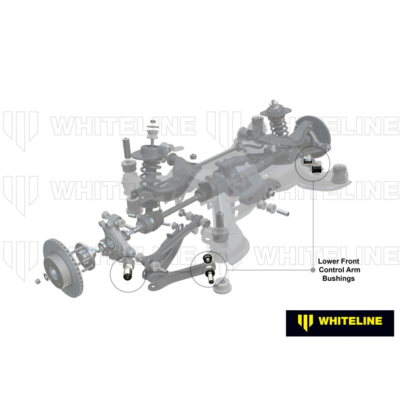 Whiteline | Suspension Trailing Arm Bushing Lower Rear - BMW 2.0T / 3.0T 2012-2021 Whiteline Bushings & Mounts