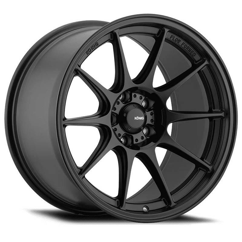 KONIG | DEKAGRAM ET35 - SEMI-MATTE BLACK Konig Custom Wheels
