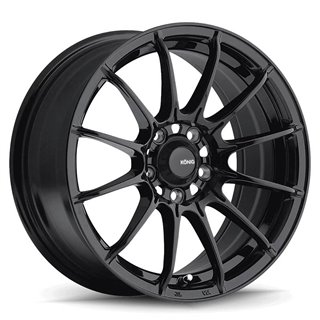 KONIG | DIAL IN ET25 - GLOSS BLACK Konig Custom Wheels