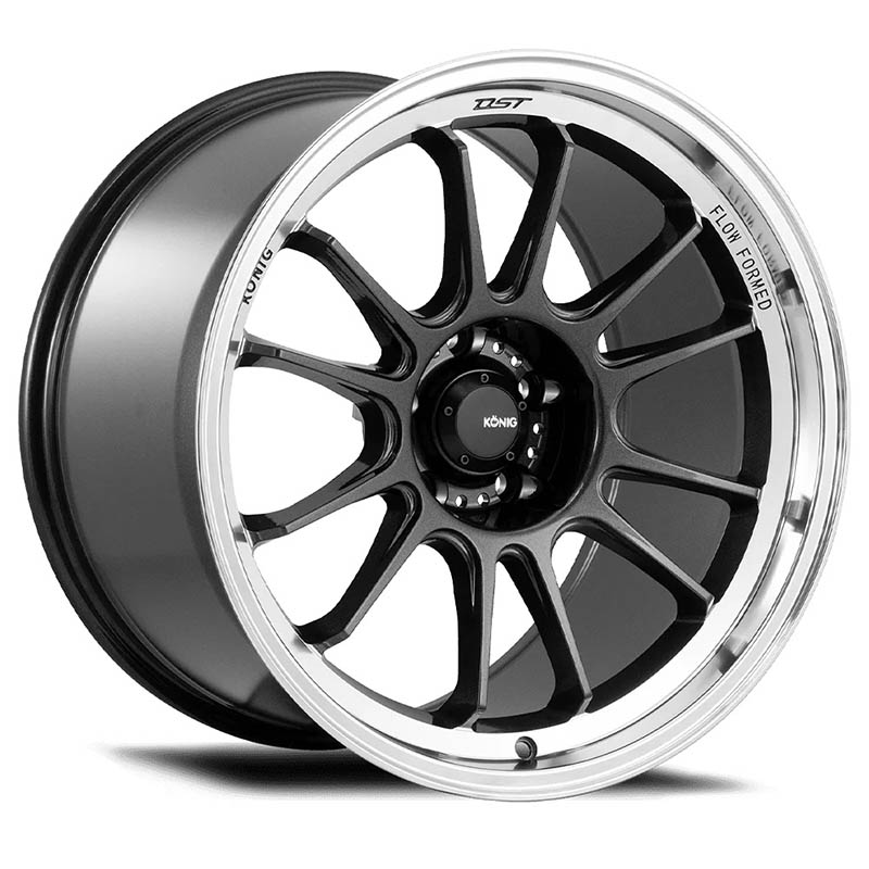 KONIG | HYPERGRAM ET25 - METALLIC CARBON W/ MACHINED LIP