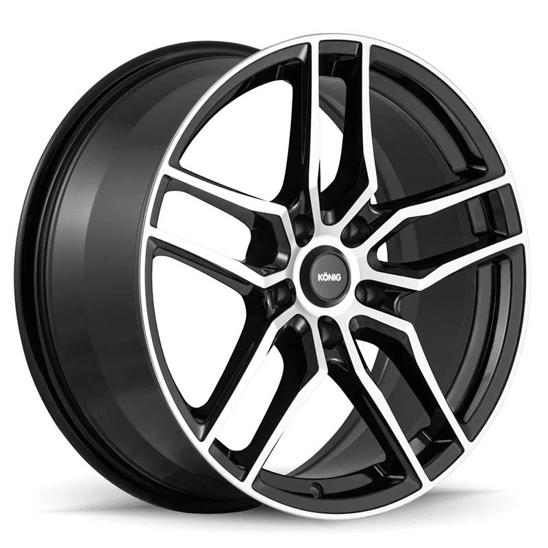 KONIG | INTENTION ET45 - GLOSS BLACK / MACHINE FACE