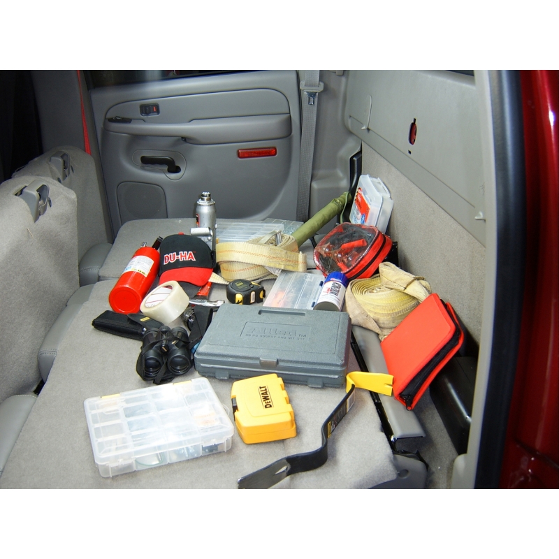 DU-HA | DU-HA® Behind The Seat Storage - Silverado / Sierra 1500 / Classic 2004-2007 DU-HA Car Organizers