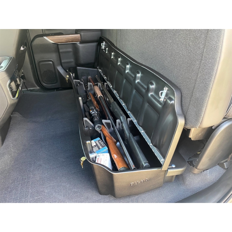 DU-HA | DU-HA® Interior Lockable Storage Lock Box/Gun Case - Chevrolet / GMC 2019-2023