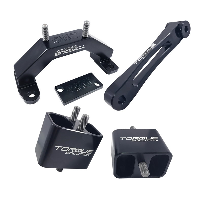 Torque Solution | Solid Mount Kit w/ Mount Plates - WRX / STI 2002-2021 Torque Solution Mount