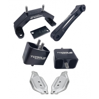 Torque Solution | Solid Mount Kit w/ Mount Plates - WRX / STI 2002-2021 Torque Solution Support