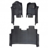 TuxMat | Tapis Protecteurs (1ère & 2e Rangée) - F-150 SuperCrew 2015-2020 TuxMat Tapis Protecteur