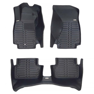 TuxMat | Tapis Protecteurs (1ère & 2e Rangée) - A4 / Allroad / S4 B9 2017-2024 TuxMat Tapis Protecteur