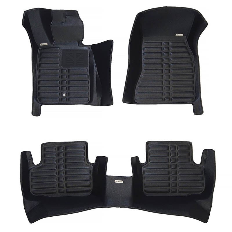 TuxMat | Tapis Protecteurs (1ère & 2e Rangée) - 5-Series Sedan 2017-2021 TuxMat Tapis Protecteur