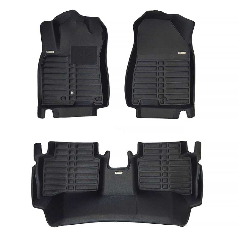 TuxMat | Tapis Protecteurs (1ère & 2e Rangée) - Kia Niro 2017-2022 TuxMat Tapis Protecteur
