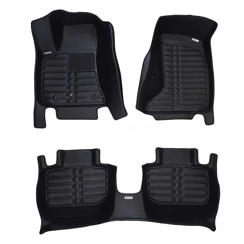 TuxMat | Tapis Protecteurs (1ère & 2e Rangée) - Charger AWD 2011-2022 TuxMat Tapis Protecteur