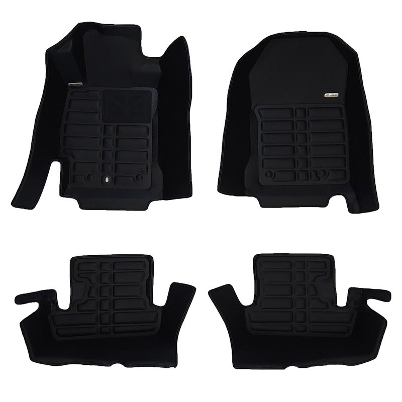 TuxMat | Floor Mats (1st & 2nd Row) - 86 2017-2021 TuxMat Floor Mats