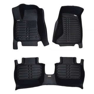 TuxMat | Tapis Protecteurs (1ère & 2e Rangée) - Chrysler 300 AWD 2011-2022 TuxMat Tapis Protecteur