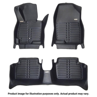 TuxMat | Tapis Protecteurs (1ère & 2e Rangée) - Challenger GT AWD 2017-2022 TuxMat Tapis Protecteur