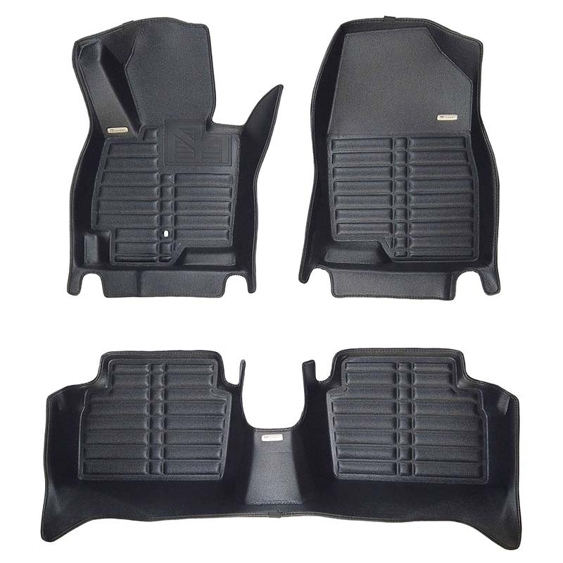 TuxMat | Tapis Protecteurs (1ère & 2e Rangée) - 4Runner 2013-2024 (5-Seater) TuxMat Tapis Protecteur