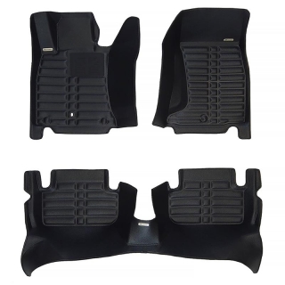 TuxMat | Tapis Protecteurs (1ère & 2e Rangée) - Genesis G70 AWD 2018-2021 TuxMat Tapis Protecteur