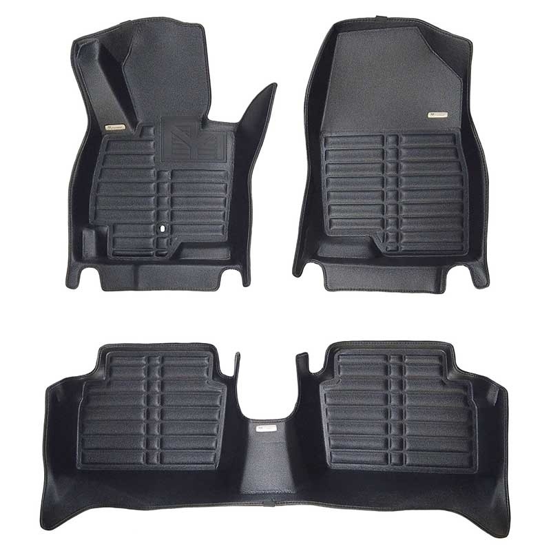TuxMat | Floor Mats (1st & 2nd Row) - Colorado Crew Cab 2015-2022 TuxMat Floor Mats