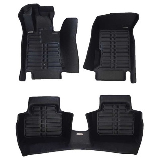 TuxMat | Tapis Protecteurs (1ère & 2e Rangée) - Giulia AWD 2017-2021 TuxMat Tapis Protecteur