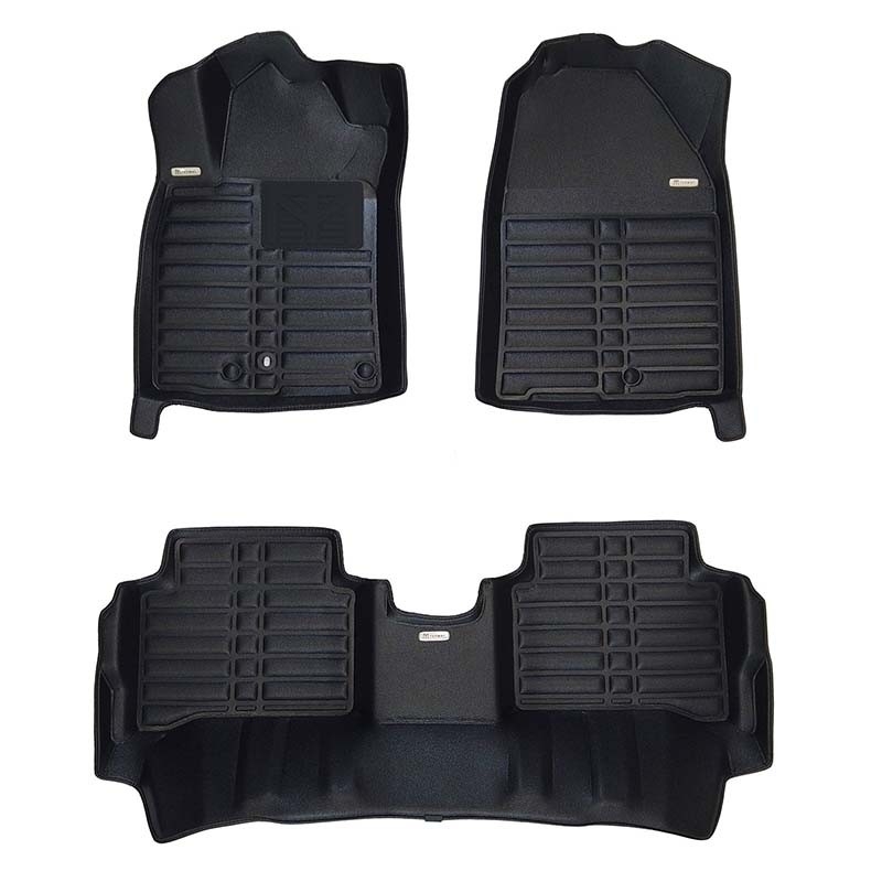 TuxMat | Tapis Protecteurs (1ère & 2e Rangée) - Ioniq Hybrid 2017-2022 TuxMat Tapis Protecteur