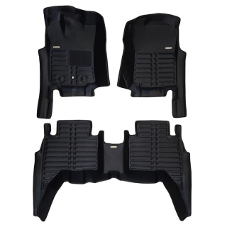 TuxMat | Tapis Protecteurs (1ère & 2e Rangée) - Toyota Tacoma 2016-2022 TuxMat Tapis Protecteur