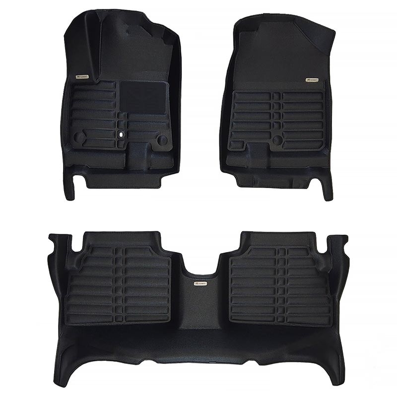 TuxMat | Tapis Protecteurs (1ère & 2e Rangée) - Kia Niro EV 2019-2022 TuxMat Tapis Protecteur