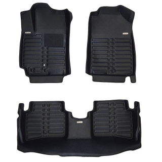 TuxMat | Tapis Protecteurs (1ère & 2e Rangée) - Hyundai Accent 2018-2022 TuxMat Tapis Protecteur