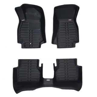 TuxMat | Tapis Protecteurs (1ère & 2e Rangée) - Audi A6 2019-2021 TuxMat Tapis Protecteur