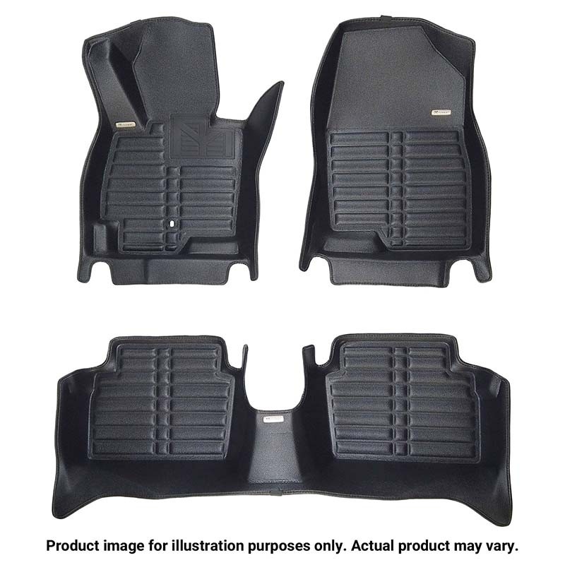 TuxMat | Floor Mats (1st & 2nd Row) - V60 2019-2023 (Excl. Hybrid Models) TuxMat Floor Mats