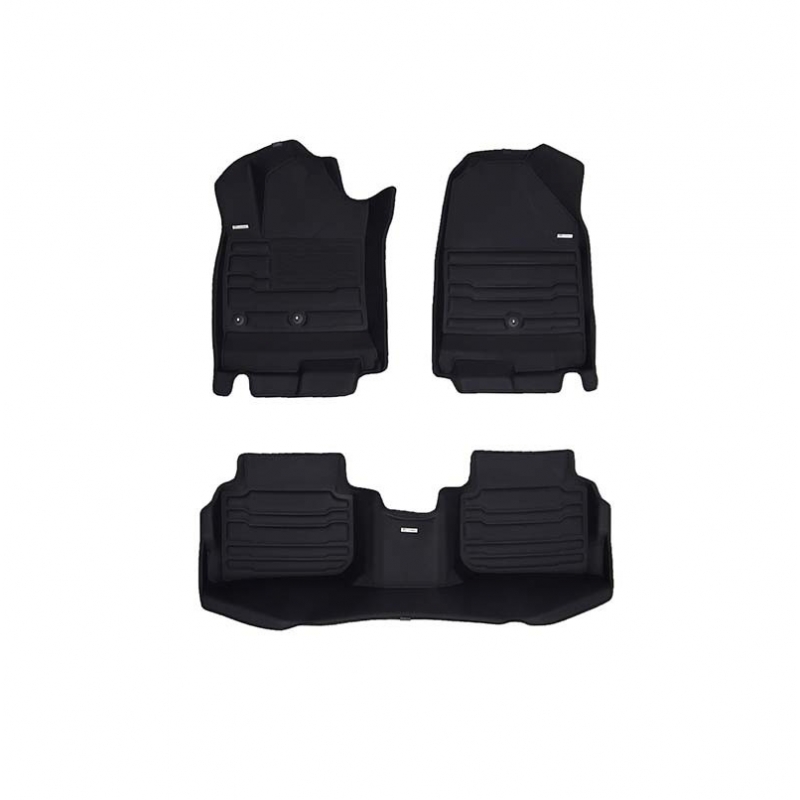 TuxMat | Tapis Protecteurs (1ère & 2e Rangée) - Ioniq Electric 2020-2022 TuxMat Tapis Protecteur