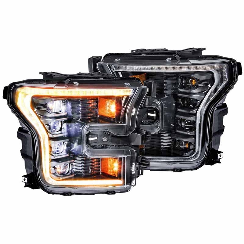 Morimoto | XB LED Heads: (Pair / ASM / Amber DRL) (Gen 2) - F-150 / Raptor 2015-2020 Morimoto Headlights