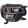 Morimoto | XB Hybrid LED Heads: (Pair / Smoked) - Tacoma 2012-2015 Morimoto Phares avant