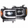 Morimoto | XB LED Heads: (Pair / ASM) - Sierra 1500 / 2500 / 3500 HD 2014-2019 Morimoto Headlights