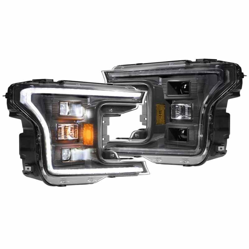Morimoto | XB Hybrid LED Heads: (Pair / ASM) - F-150 2018-2020 (Not Raptor) Morimoto Headlights