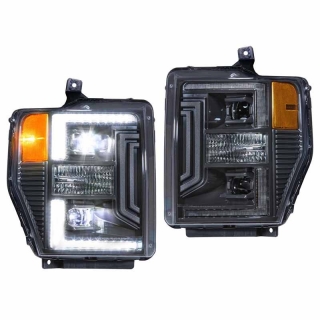 Morimoto | XB Hybrid LED Heads: (Pair / ASM) - F-250 / F-350 2008-2010 Morimoto Headlights