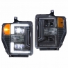 Morimoto | XB Hybrid LED Heads: (Pair / ASM) - F-250 / F-350 2008-2010 Morimoto Headlights