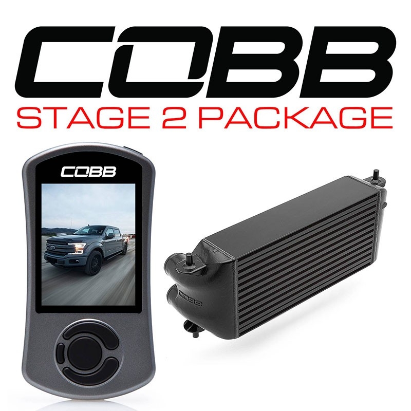 COBB | STAGE 2 POWER PACK. BLACK (FACT. LOCATION) NO INTAKE F-150 ECOBOOST 2017-2019 COBB Stage de Performance