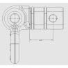 COBB | HITCH RECEIVER D-RING SHACKLE 2in - UNIVERSAL COBB Hitch Balls & Mounts