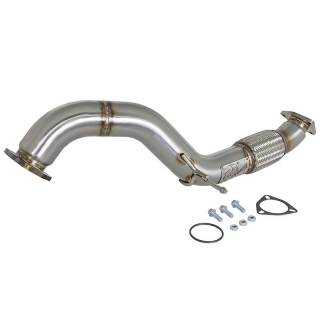 aFe Power | Takeda 3 IN 304 Stainless Steel Mid-Pipe - Civic 2.0T 2017-2021 aFe POWER Downpipes