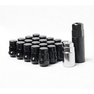 Muteki | Lug Nuts - SR35 - Closed End BLACK - 12x1.25 Muteki Lug Nuts & Locks