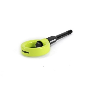 PERRIN | Tow Hook Kit Rear Neon Yellow - WRX / STI Hatchback 2008-2014 PERRIN Performance Tow Hook