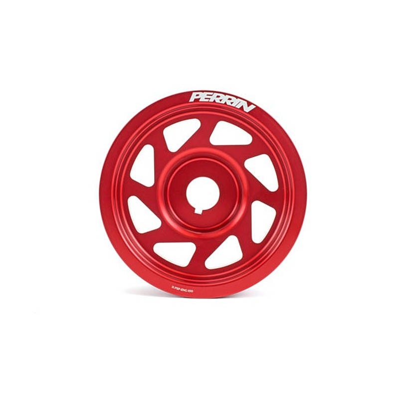 PERRIN | Crank Pulley Rouge (Without A/C) - Subaru EJ Engines 1993-2021 PERRIN Performance Poulies & Courroies