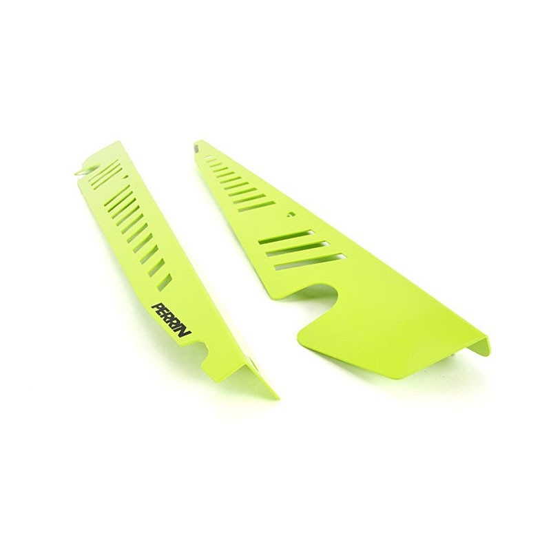 PERRIN | Fender Shroud Neon Yellow - Impreza / WRX / STI 2008-2014 PERRIN Performance Engine Dress Up